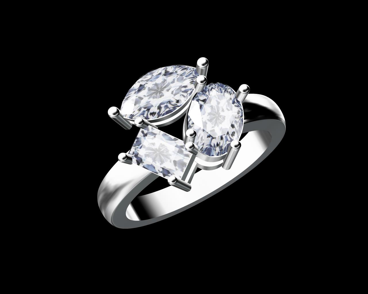 AD17210-ALT — Ladies Rings jewellery CAD design (JCD/STL) AD17210-ALT — Ladies Rings jewellery CAD design (JCD/STL)
