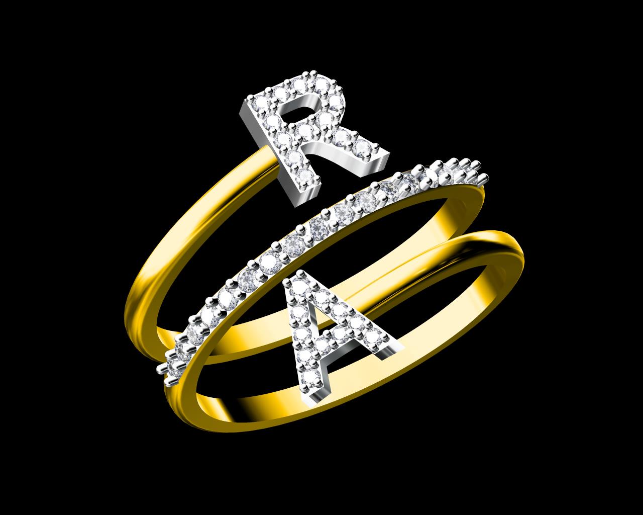 AD17740 — Ladies Rings jewellery CAD design (JCD/STL)