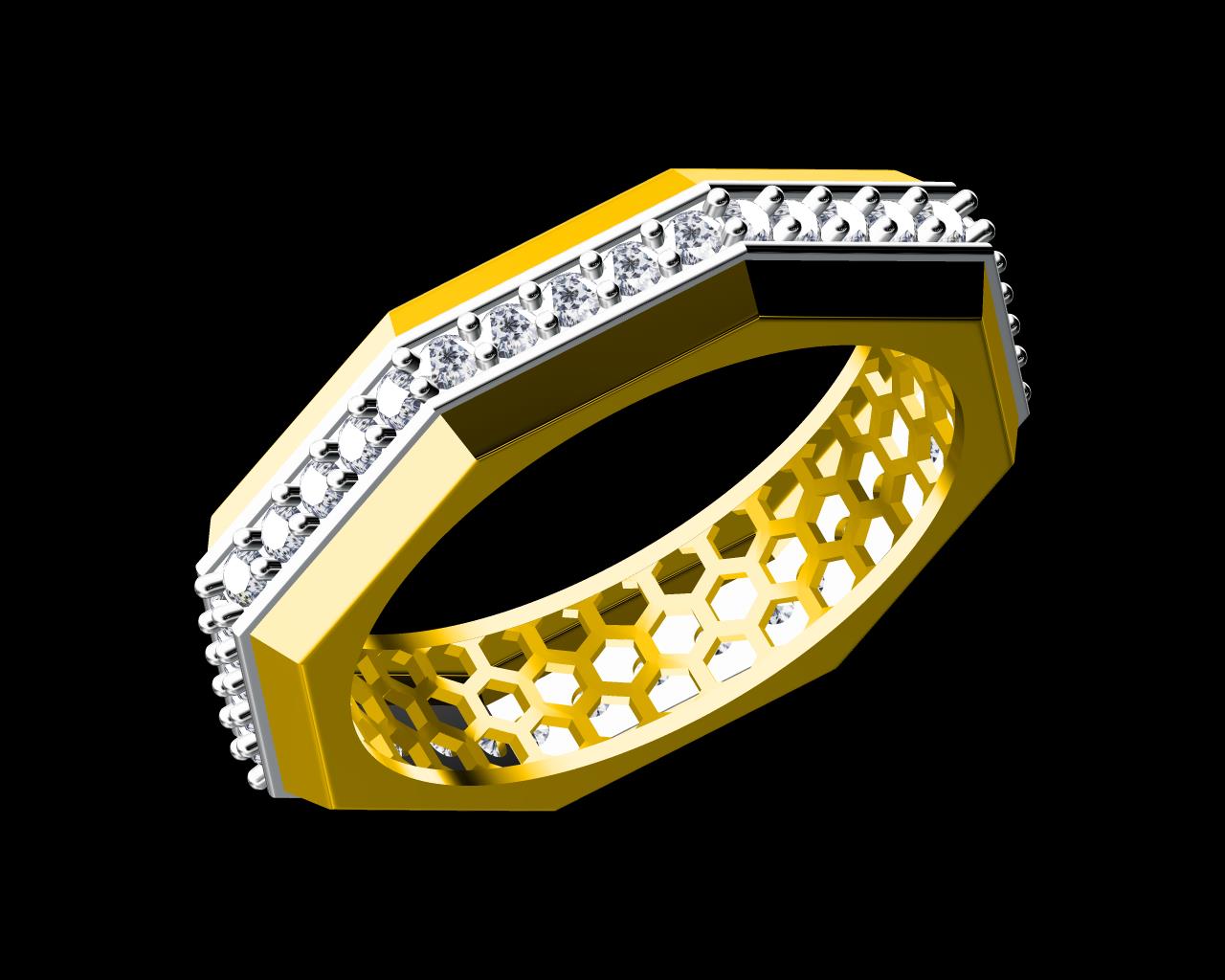 AD17749 — Ladies Rings jewellery CAD design (JCD/STL)