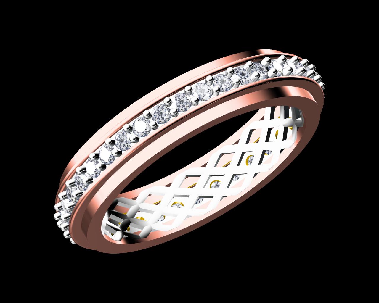 AD17754 — Ladies Rings jewellery CAD design (JCD/STL)
