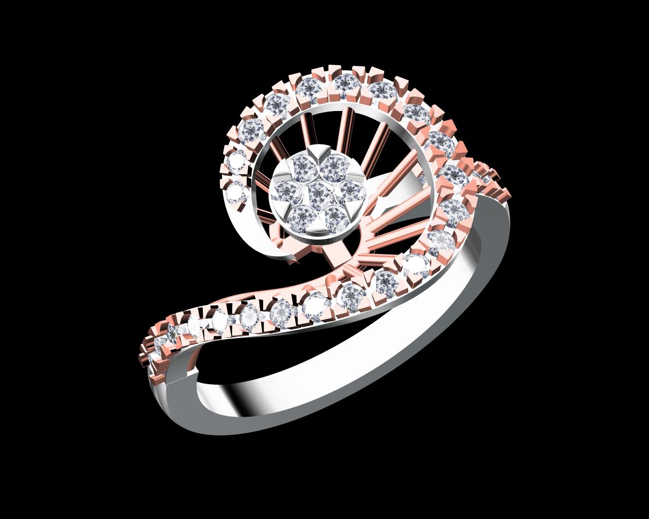 AD17825B — Ladies Rings jewellery CAD design (JCD/STL) AD17825B — Ladies Rings jewellery CAD design (JCD/STL)