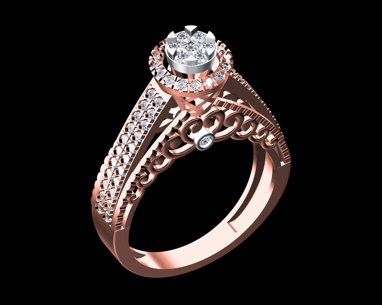 AD17825F — Ladies Rings jewellery CAD design (JCD/STL) AD17825F — Ladies Rings jewellery CAD design (JCD/STL)