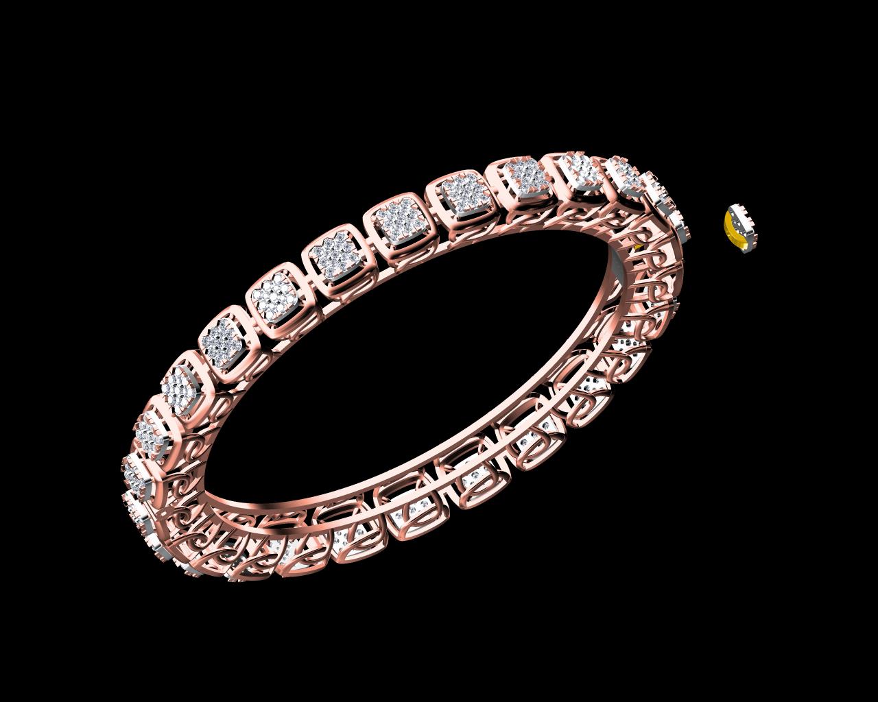 AD11176-ALT1 — Bangles jewellery CAD design (JCD/STL) AD11176-ALT1 — Bangles jewellery CAD design (JCD/STL)