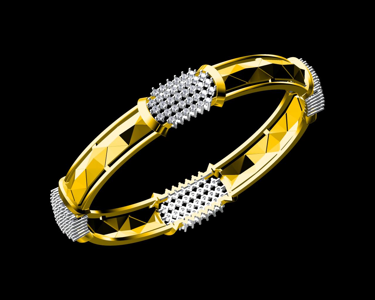 AD17484 — Bangles jewellery CAD design (JCD/STL)