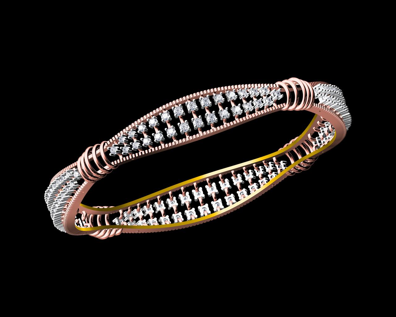 AD17500 — Bangles jewellery CAD design (JCD/STL)