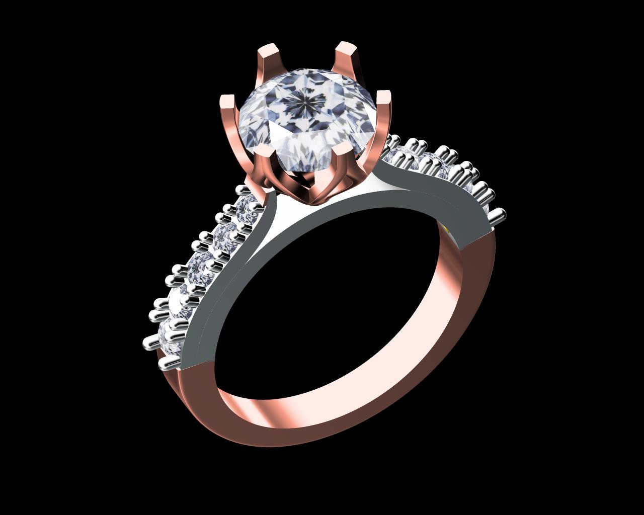 AD17537 — Ladies Rings jewellery CAD design (JCD/STL) AD17537 — Ladies Rings jewellery CAD design (JCD/STL)