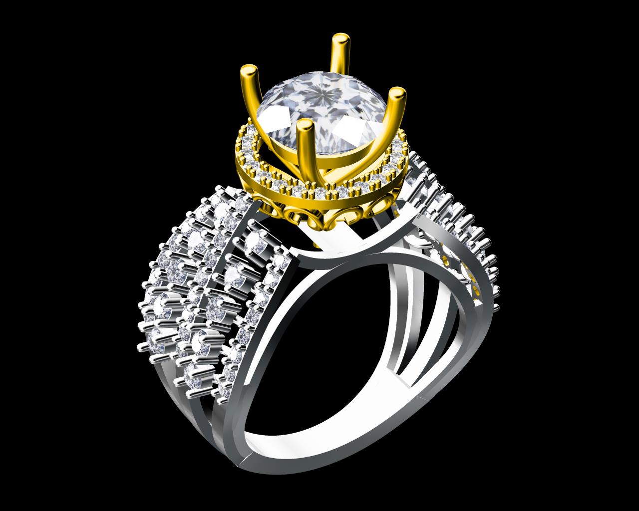 AD17546 — Ladies Rings jewellery CAD design (JCD/STL) AD17546 — Ladies Rings jewellery CAD design (JCD/STL)