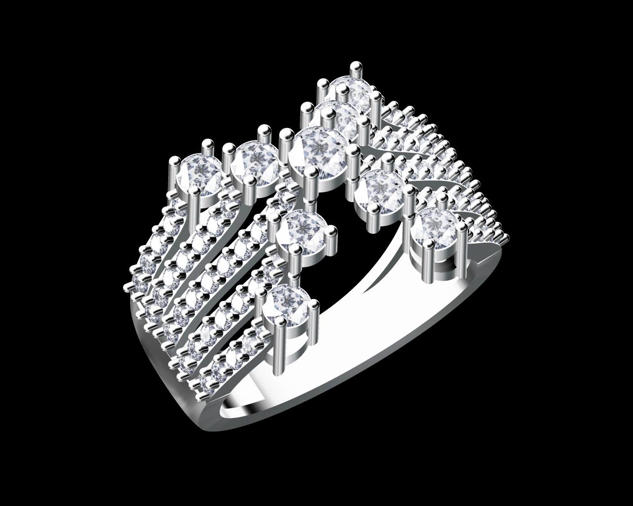 AD17549 — Ladies Rings jewellery CAD design (JCD/STL) AD17549 — Ladies Rings jewellery CAD design (JCD/STL)
