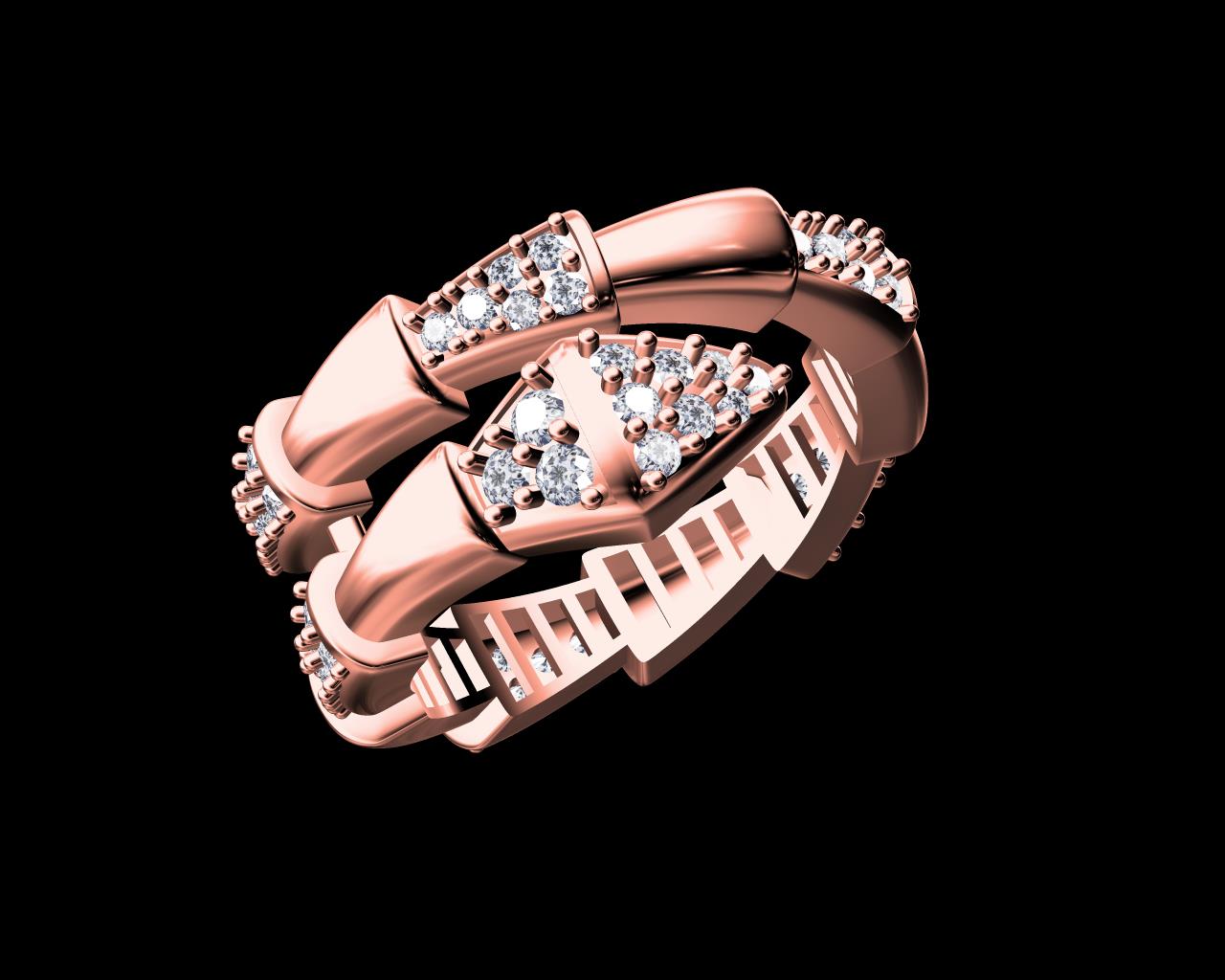 AD17572 — Ladies Rings jewellery CAD design (JCD/STL) AD17572 — Ladies Rings jewellery CAD design (JCD/STL)