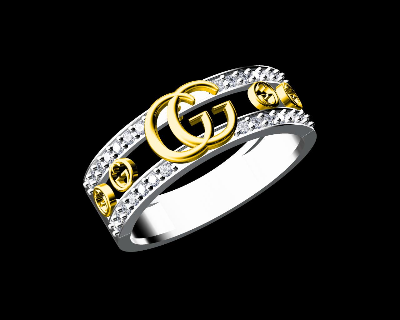 AD17595 — Ladies Rings jewellery CAD design (JCD/STL)