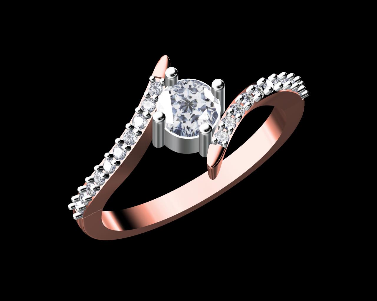 AD17650-ALT — Ladies Rings jewellery CAD design (JCD/STL)