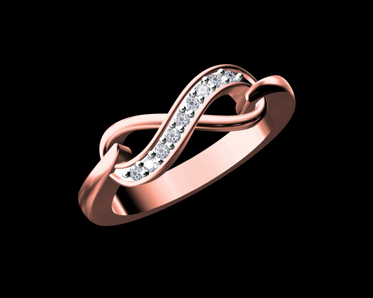 AD17460 — Ladies Rings jewellery CAD design (JCD/STL)