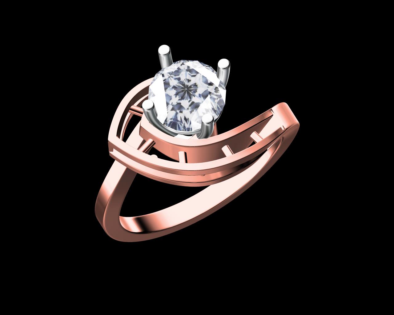 AD17464 — Ladies Rings jewellery CAD design (JCD/STL)