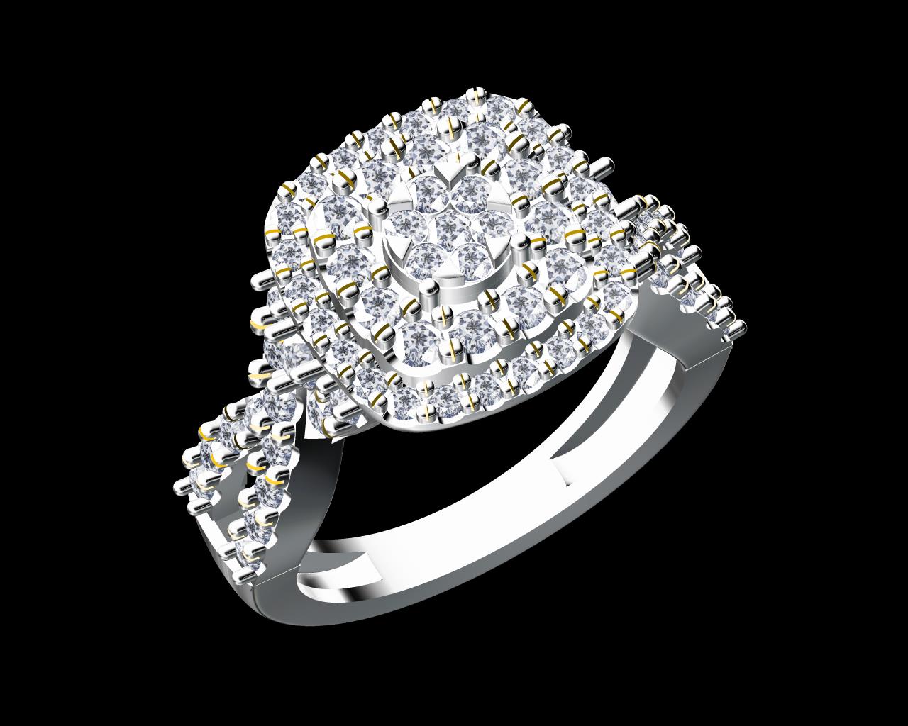 AD18067 — Ladies Rings jewellery CAD design (JCD/STL)
