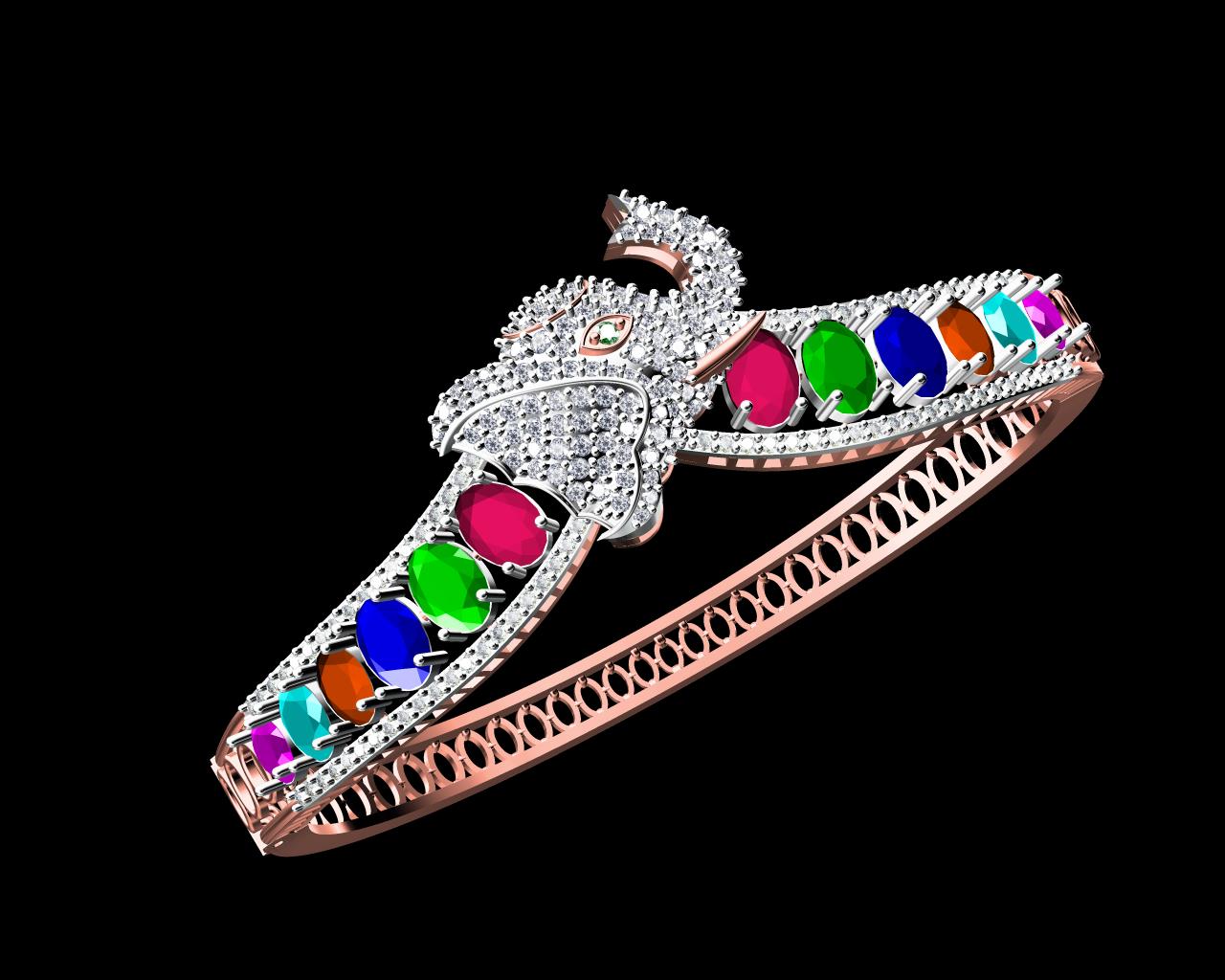 AD18124 — Bracelets jewellery CAD design (JCD/STL) AD18124 — Bracelets jewellery CAD design (JCD/STL)
