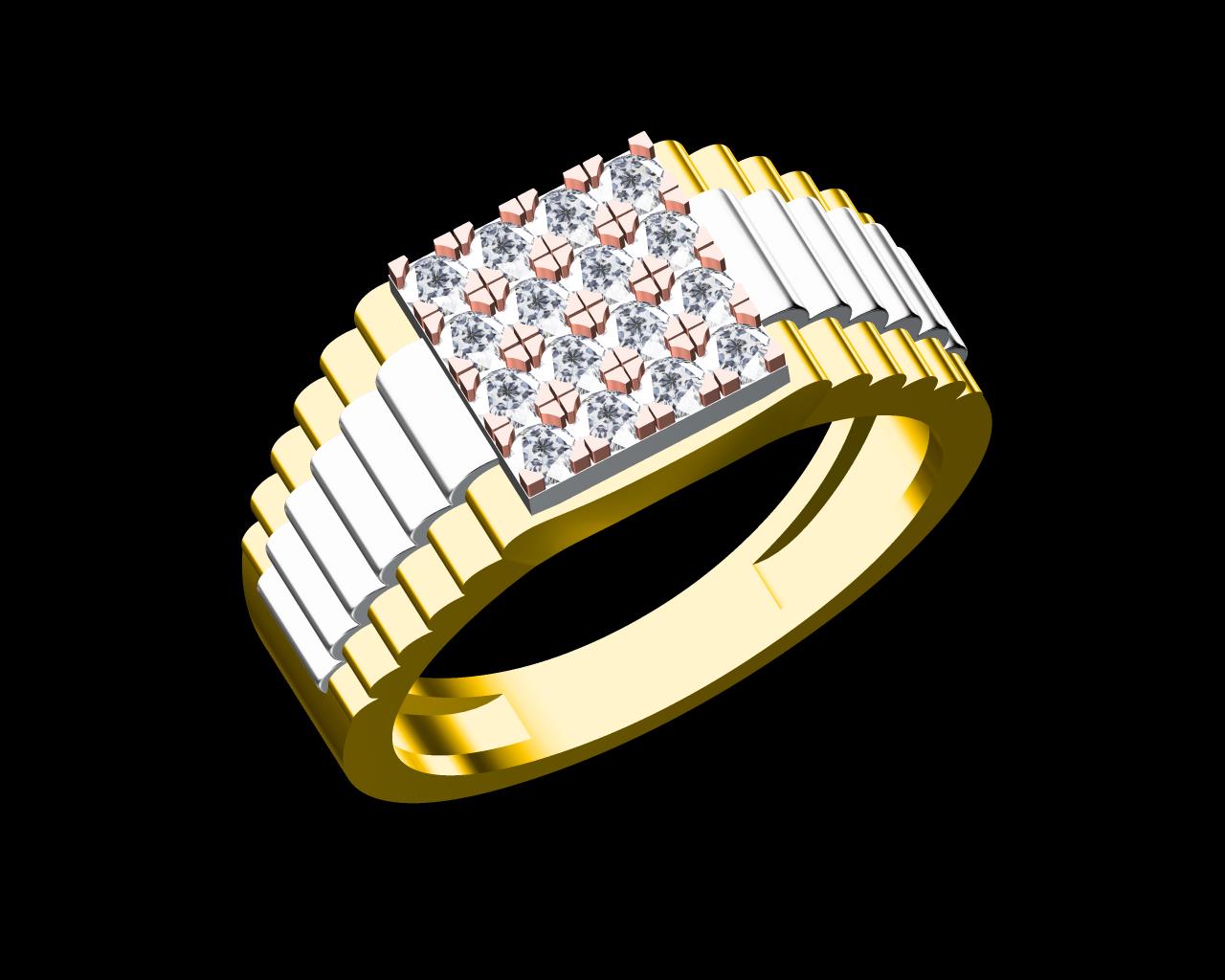 AD18254 — Gents Rings jewellery CAD design (JCD/STL)