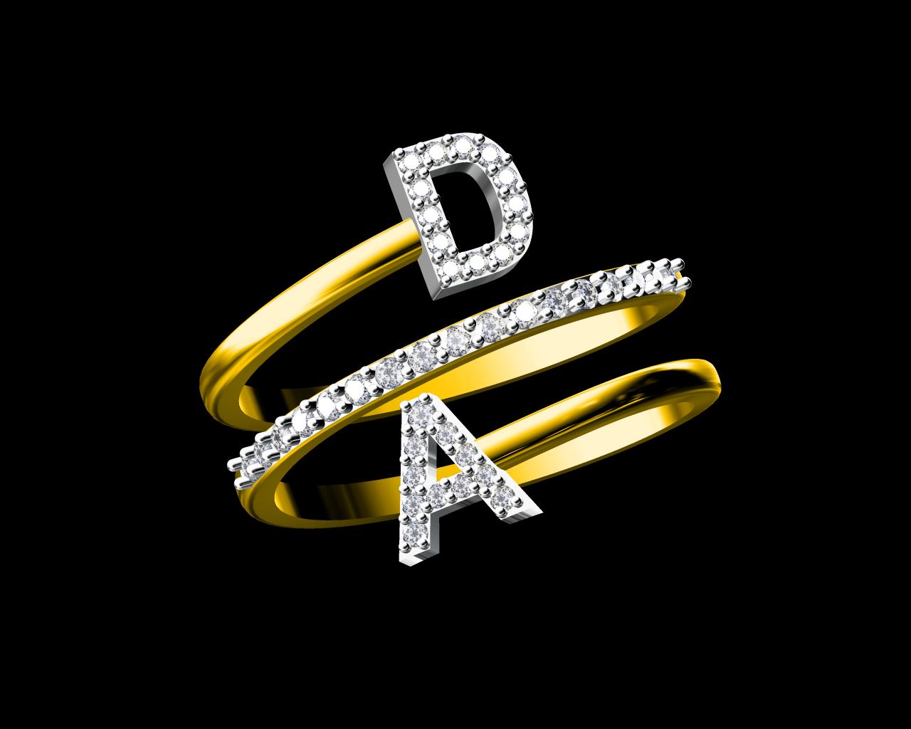 AD17740-ALT — Ladies Rings jewellery CAD design (JCD/STL)