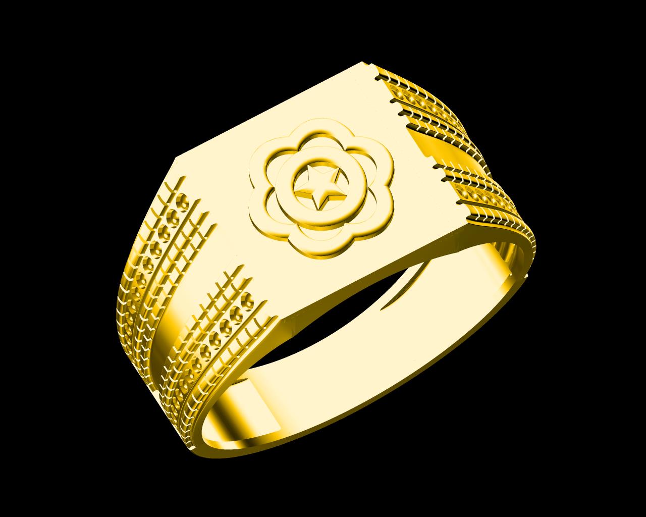 AD17856 — Gents Rings jewellery CAD design (JCD/STL)
