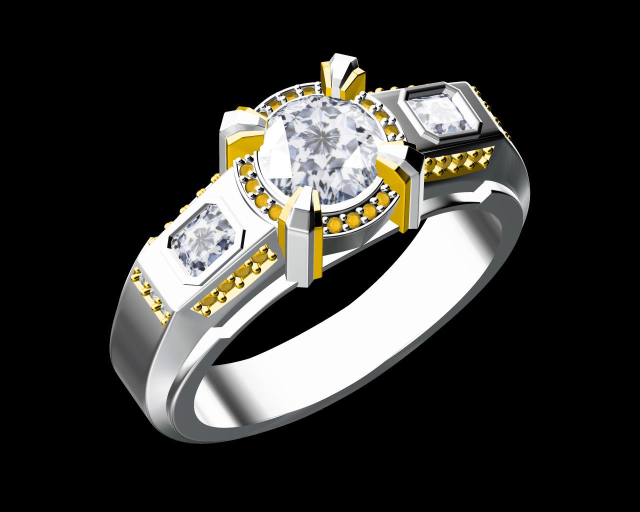 AD17863 — Gents Rings jewellery CAD design (JCD/STL)