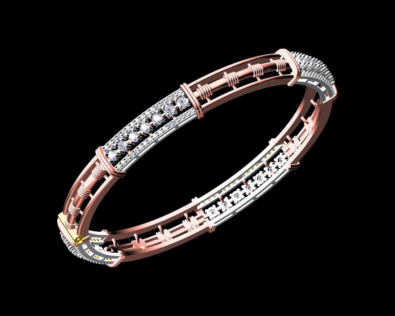 AD17865 — Bangles jewellery CAD design (JCD/STL)