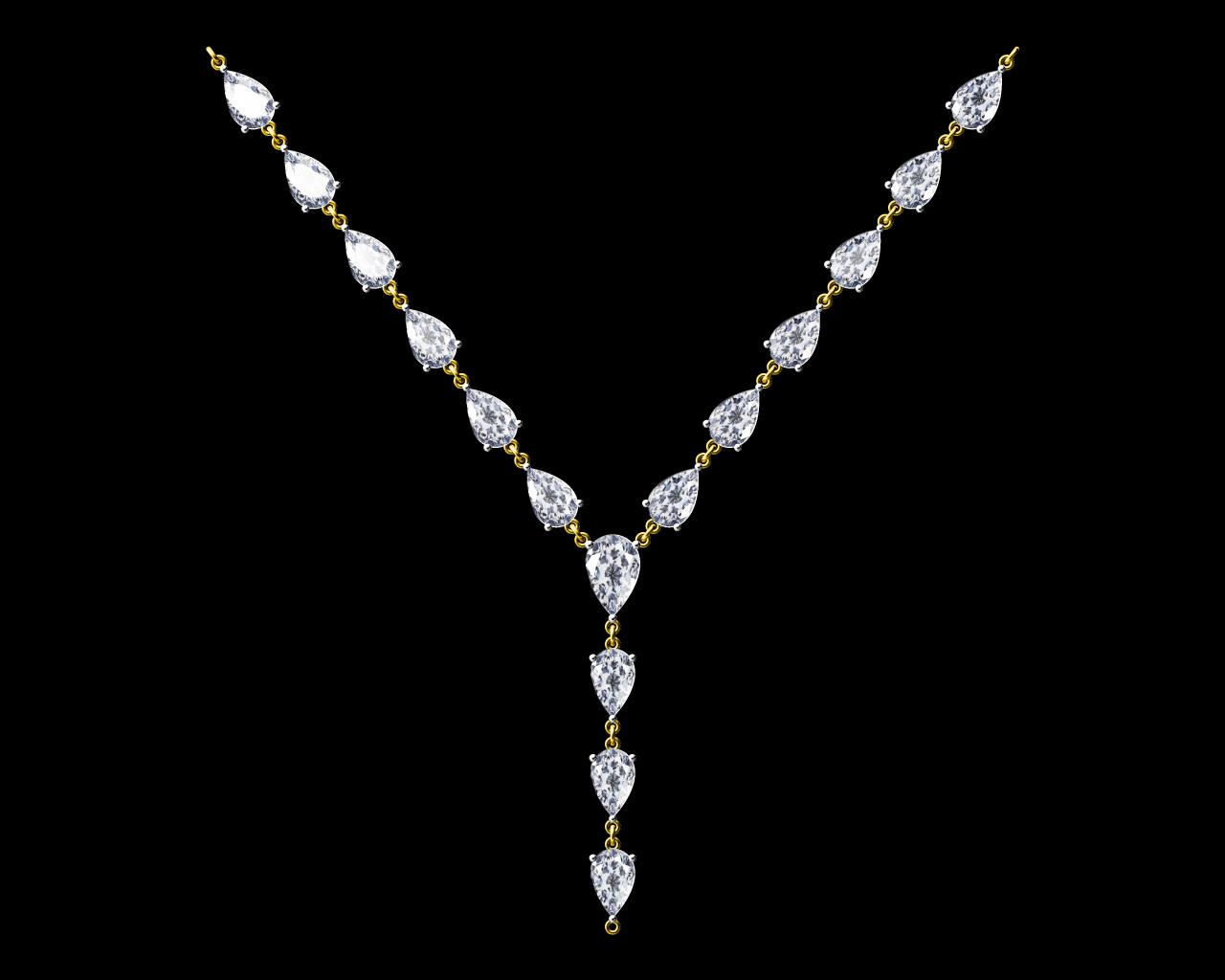 AD17875 — Necklaces jewellery CAD design (JCD/STL)