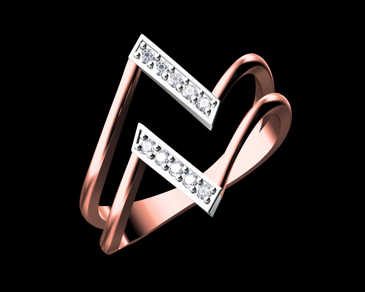 AD17955 — Ladies Rings jewellery CAD design (JCD/STL)