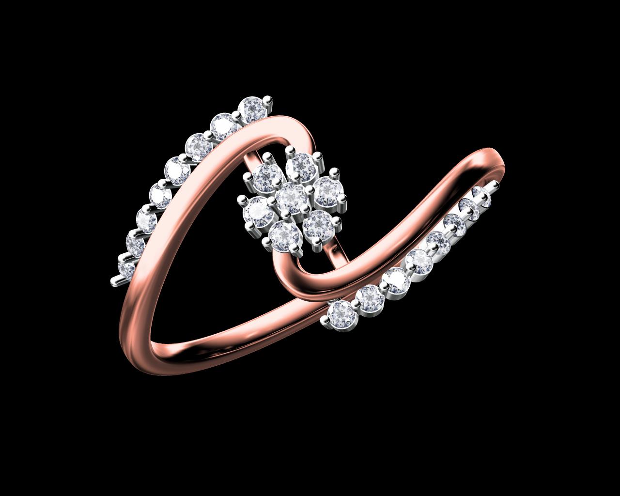 AD17997 — Ladies Rings jewellery CAD design (JCD/STL)
