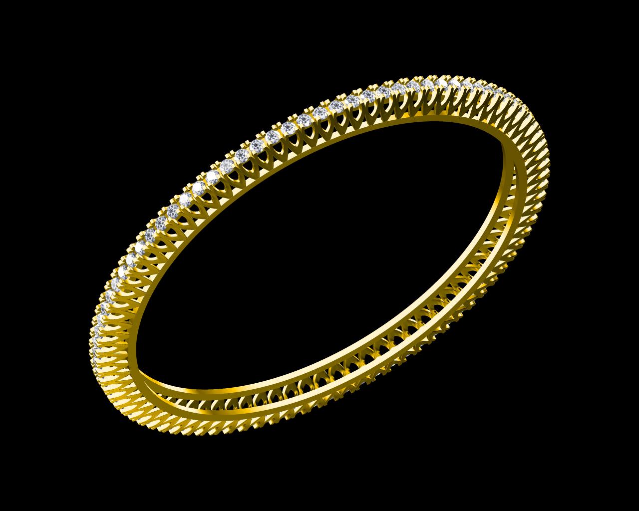 AD18044 — Single Line Bangles jewellery CAD design (JCD/STL) AD18044 — Single Line Bangles jewellery CAD design (JCD/STL)